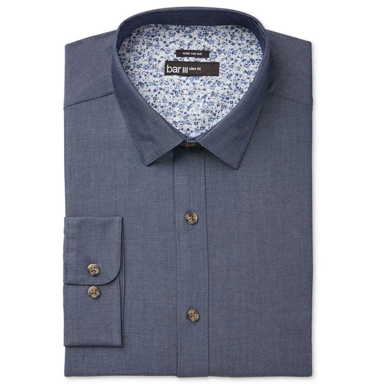 商品Bar III|Men's Wear Me Out Slim-Fit Stretch Easy Care Dress Shirt, Created for Macy's,价格¥247,第1张图片