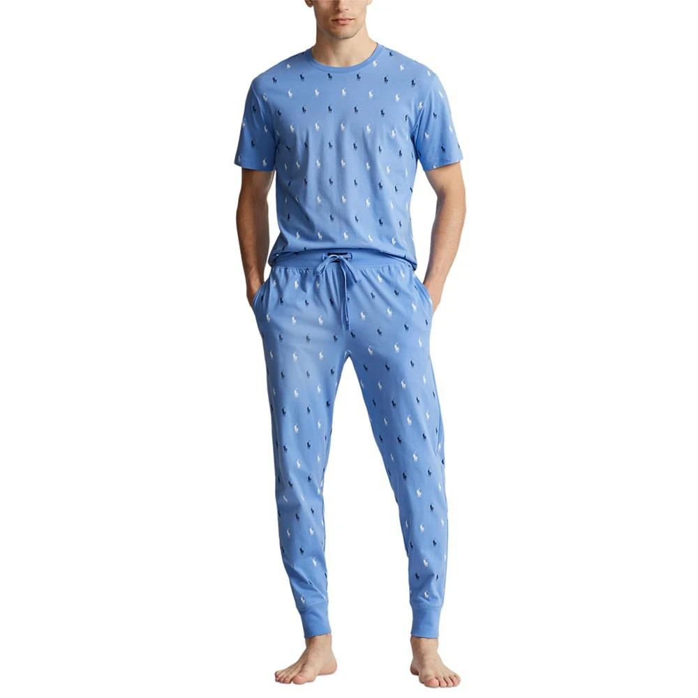 商品Ralph Lauren|Men's Cotton Printed Sleep Shirt,价格¥116,第3张图片详细描述