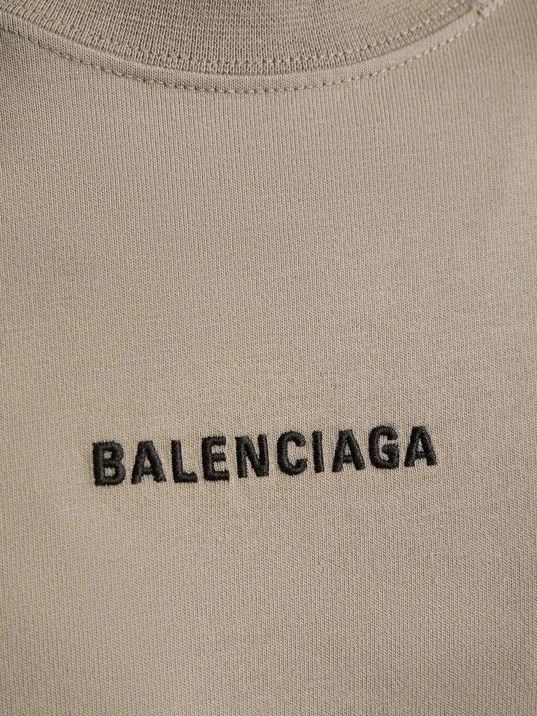 商品Balenciaga|Destroyed Vintage Cotton Jersey T-shirt,价格¥5577,第3张图片详细描述