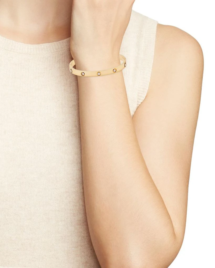 Crystal Bangle Bracelet in 16K Yellow Gold Plated - Exclusive 商品