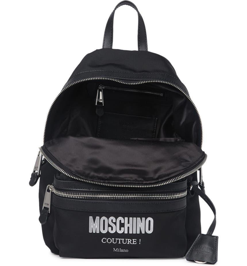商品Moschino|Brand Logo Backpack,价格¥3292,第6张图片详细描述