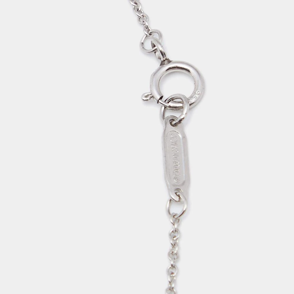 商品[二手商品] Tiffany & Co.|Tiffany & Co. Bow Diamond Platinum Pendant Necklace,价格¥10322,第4张图片详细描述