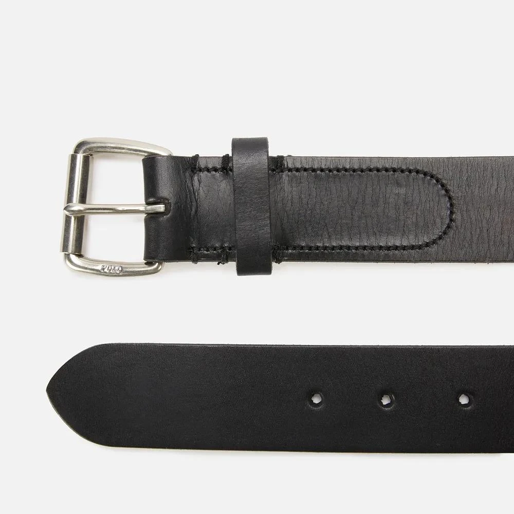 商品Ralph Lauren|Polo Ralph Lauren Men's PP Charm Casual Tumbled Leather Belt,价格¥674,第2张图片详细描述