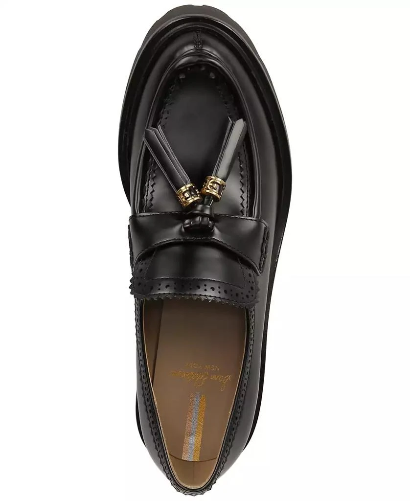 商品Sam Edelman|Women's Meela Platform Lug-Sole Tasseled Loafers,价格¥1272,第4张图片详细描述