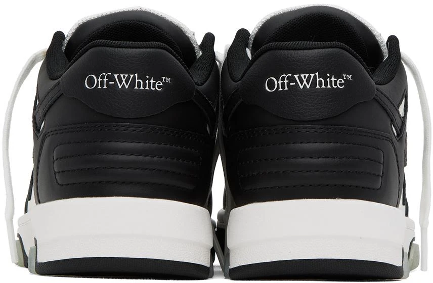 商品Off-White|Black & White Out Of Office Sneakers,价格¥5180,第2张图片详细描述