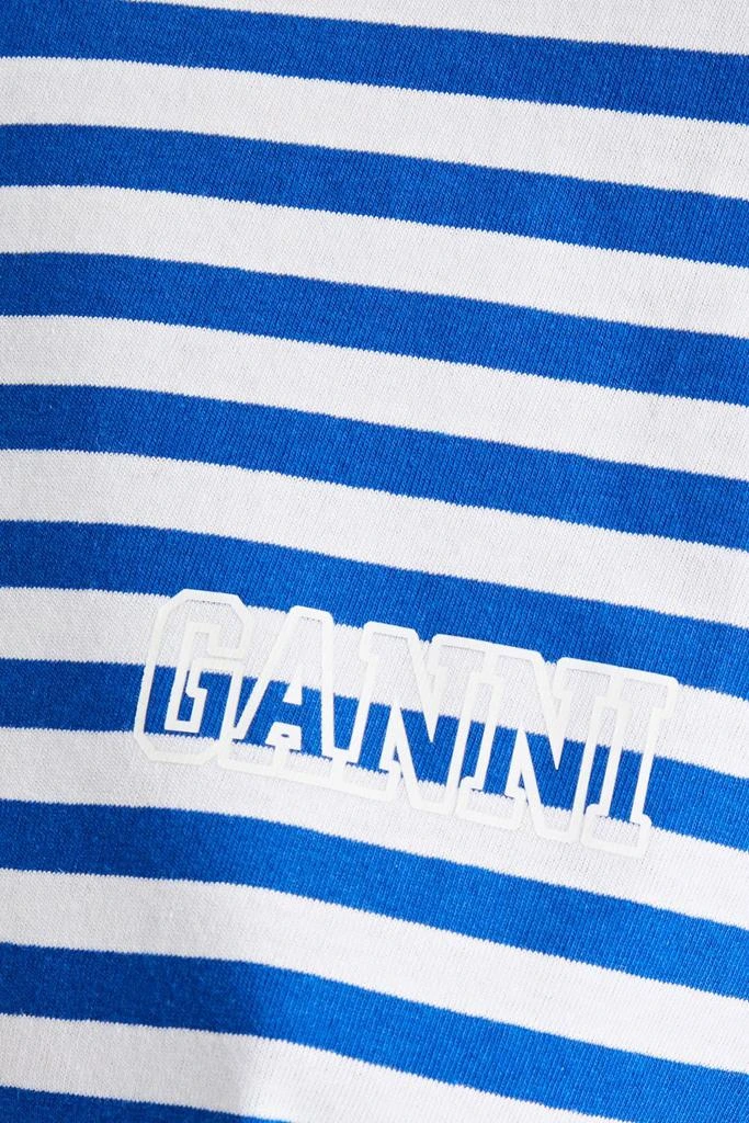 商品Ganni|Daphne striped cotton-blend jersey T-shirt,价格¥361,第2张图片详细描述