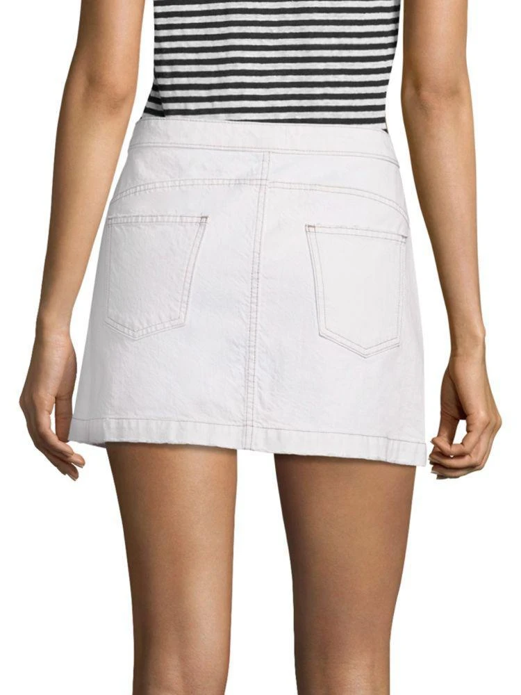 商品Joie|Emeralda Button-Front Denim Mini Skirt,价格¥198,第2张图片详细描述