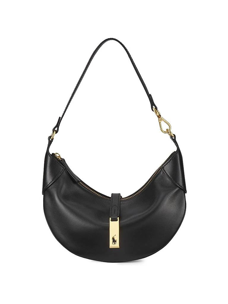 商品Ralph Lauren|Mini Polo ID Leather Shoulder Bag,价格¥3689,第1张图片