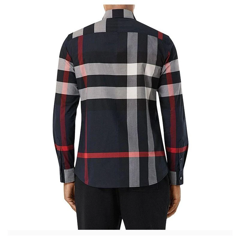 商品Burberry|BURBERRY 格纹男士衬衫 8018111,价格¥4252,第11张图片详细描述