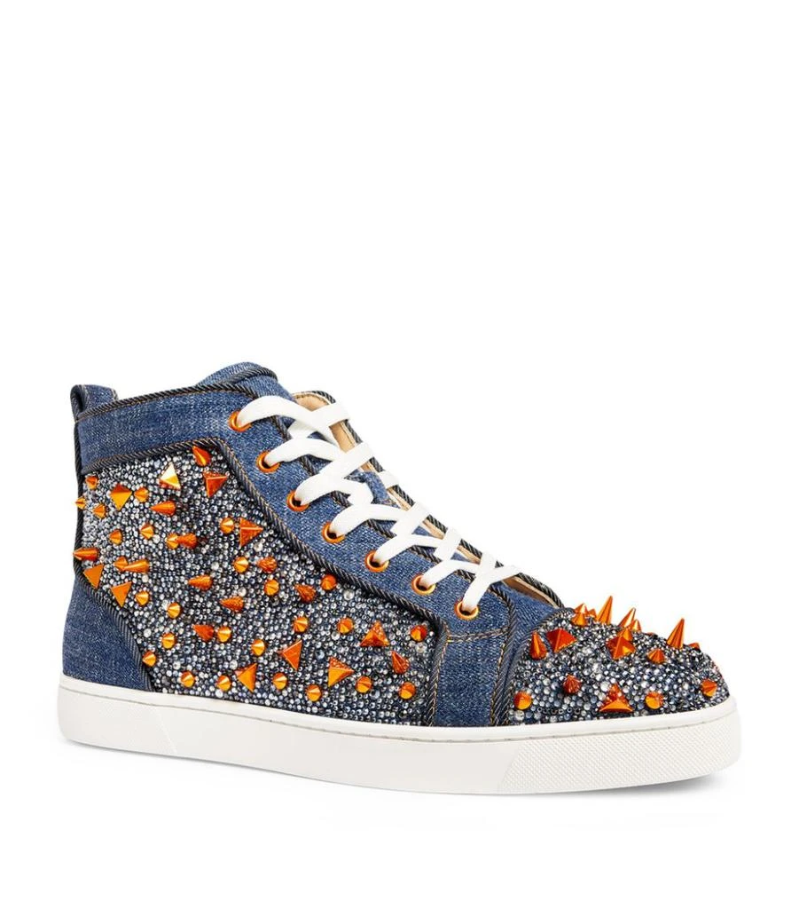 商品Christian Louboutin|Pik Pik Strass Sneakers,价格¥23234,第4张图片详细描述