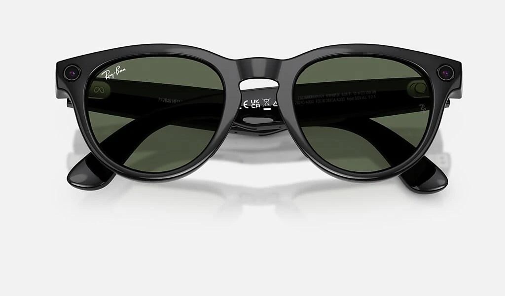 商品Ray-Ban| GEN2代 雷朋 Meta Headliner 低鼻梁适配款 智能太阳镜,价格¥2788,第5张图片详细描述