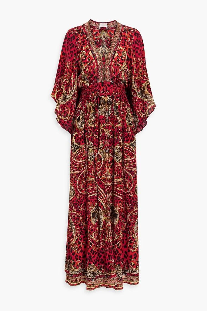 商品Camilla|Embellished printed silk crepe de chine maxi dress,价格¥3058,第1张图片