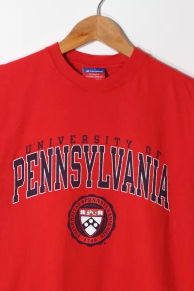 Vintage Champion University of Pennsylvania T-shirt商品第2张图片规格展示