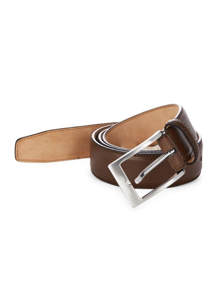 商品Saks Fifth Avenue|Saffiano Leather Belt,价格¥320,第1张图片