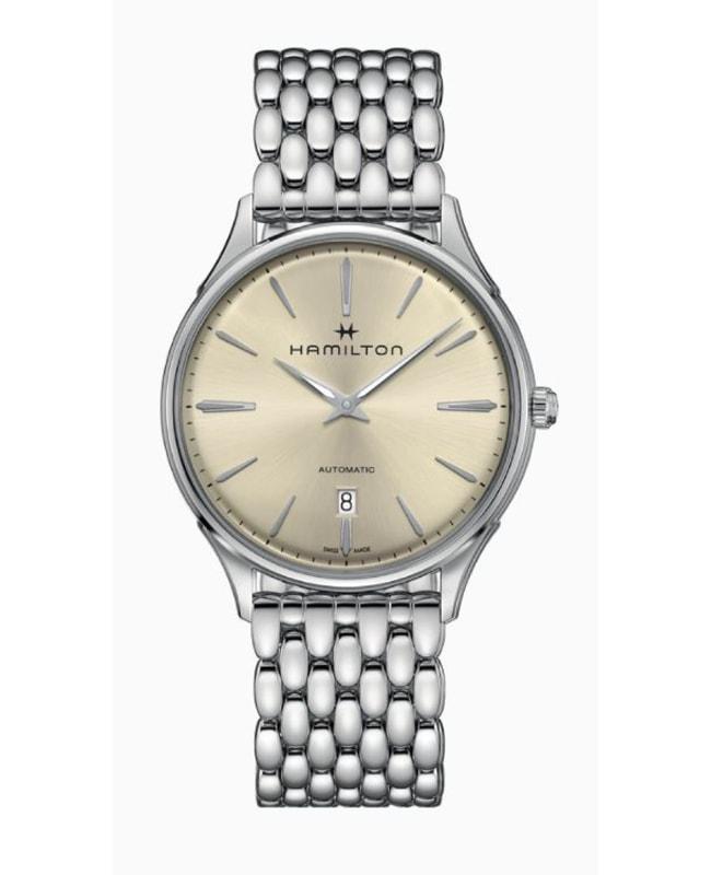 商品Hamilton|Hamilton Jazzmaster Thinline Auto Men's Watch H38525111,价格¥6352,第1张图片