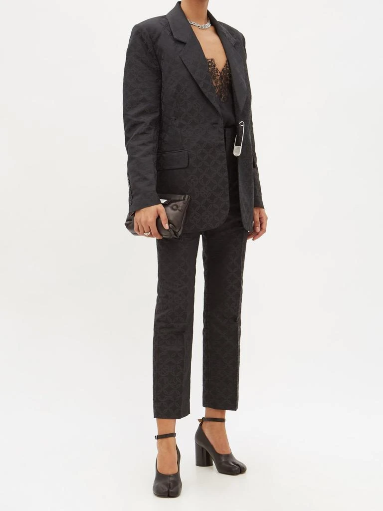 商品Charles Jeffrey Loverboy|They Them geometric-jacquard twill suit trousers,价格¥2366,第2张图片详细描述