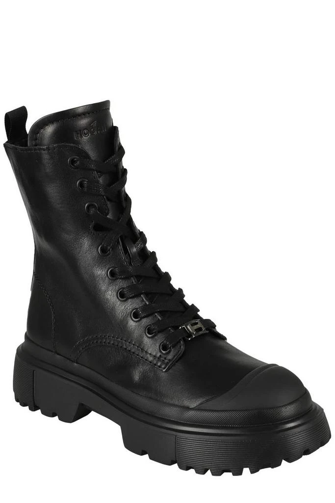 商品hogan|Hogan Anfibio Lace-Up Combat Boots,价格¥3782,第2张图片详细描述