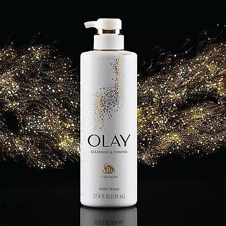 商品Olay|Olay Collagen Cleansing & Firming Body Wash (17.9 fl. oz., 3 pk.),价格¥140,第7张图片详细描述