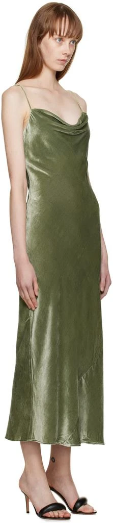 商品Reformation|Green Salamanca Maxi Dress,价格¥3005,第2张图片详细描述