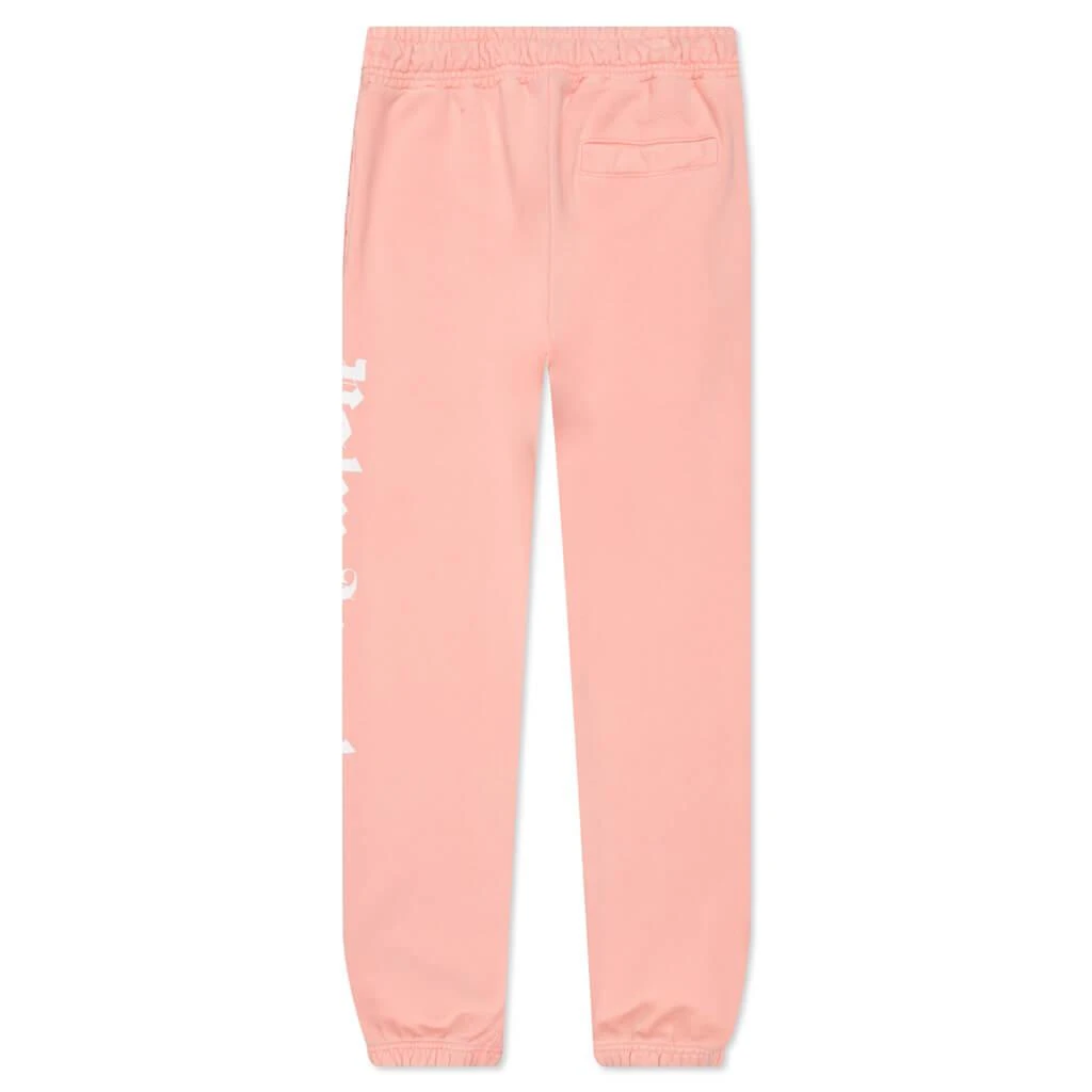 商品Palm Angels|Palm Angels GD Logo Sweatpants - Salmon,价格¥3203,第2张图片详细描述