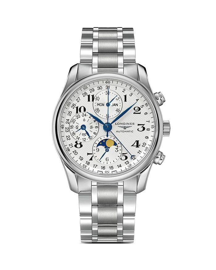 商品Longines|Master Chronograph, 40mm,价格¥26435,第1张图片详细描述