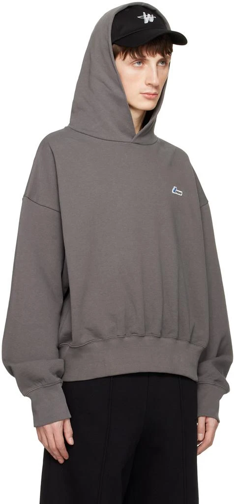 商品We11done|Gray Wappen Hoodie,价格¥1928,第2张图片详细描述