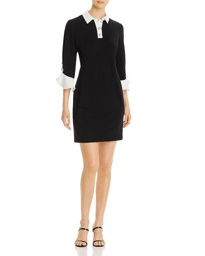 商品Karl Lagerfeld Paris|Layered-Look Sheath Dress,价格¥623,第4张图片详细描述