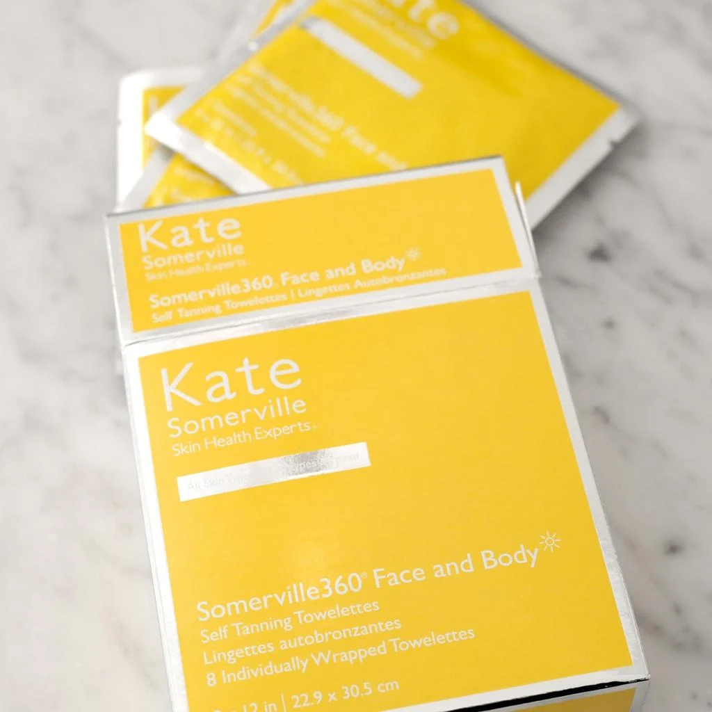 商品Kate Somerville|Somerville360 (Face and Body Self Tanning Towelettes),价格¥357-¥558,第3张图片详细描述
