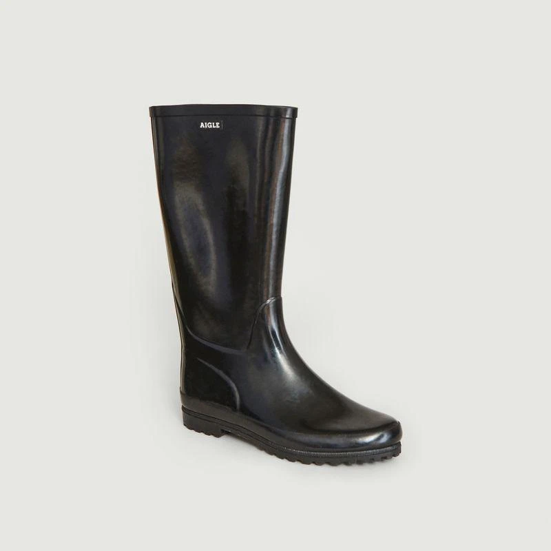商品AIGLE|Eliosa patent rain boots   Noir AIGLE,价格¥721,第1张图片