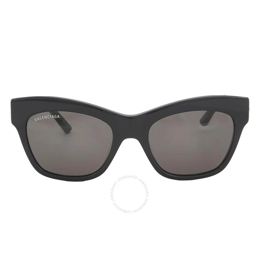 商品Balenciaga|Grey Cat Eye Ladies Sunglasses BB0132S 001 53,价格¥1368,第1张图片