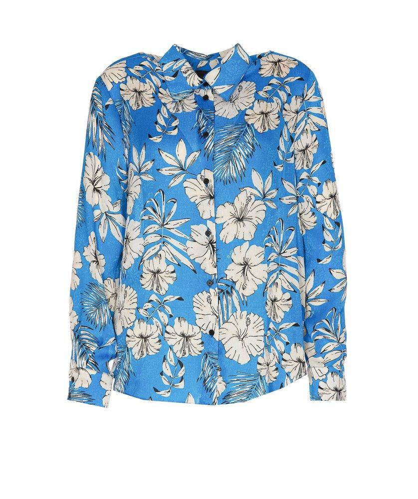 Pinko Graphic Floral Shirt商品第1张图片规格展示