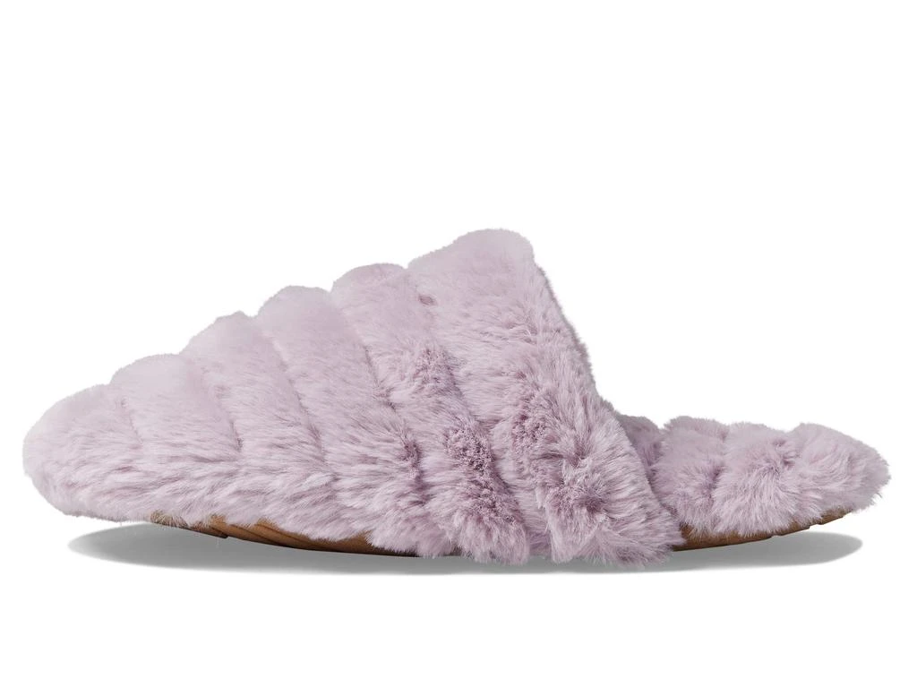 商品Madewell|Quilted Scuff Slippers in Recycled Faux Fur,价格¥224,第4张图片详细描述