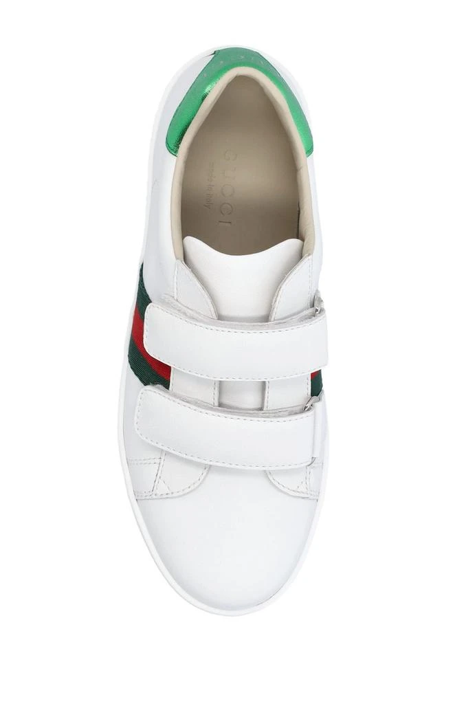 商品Gucci|Gucci Kids Ace Round Toe Sneakers,价格¥1514-¥1621,第4张图片详细描述