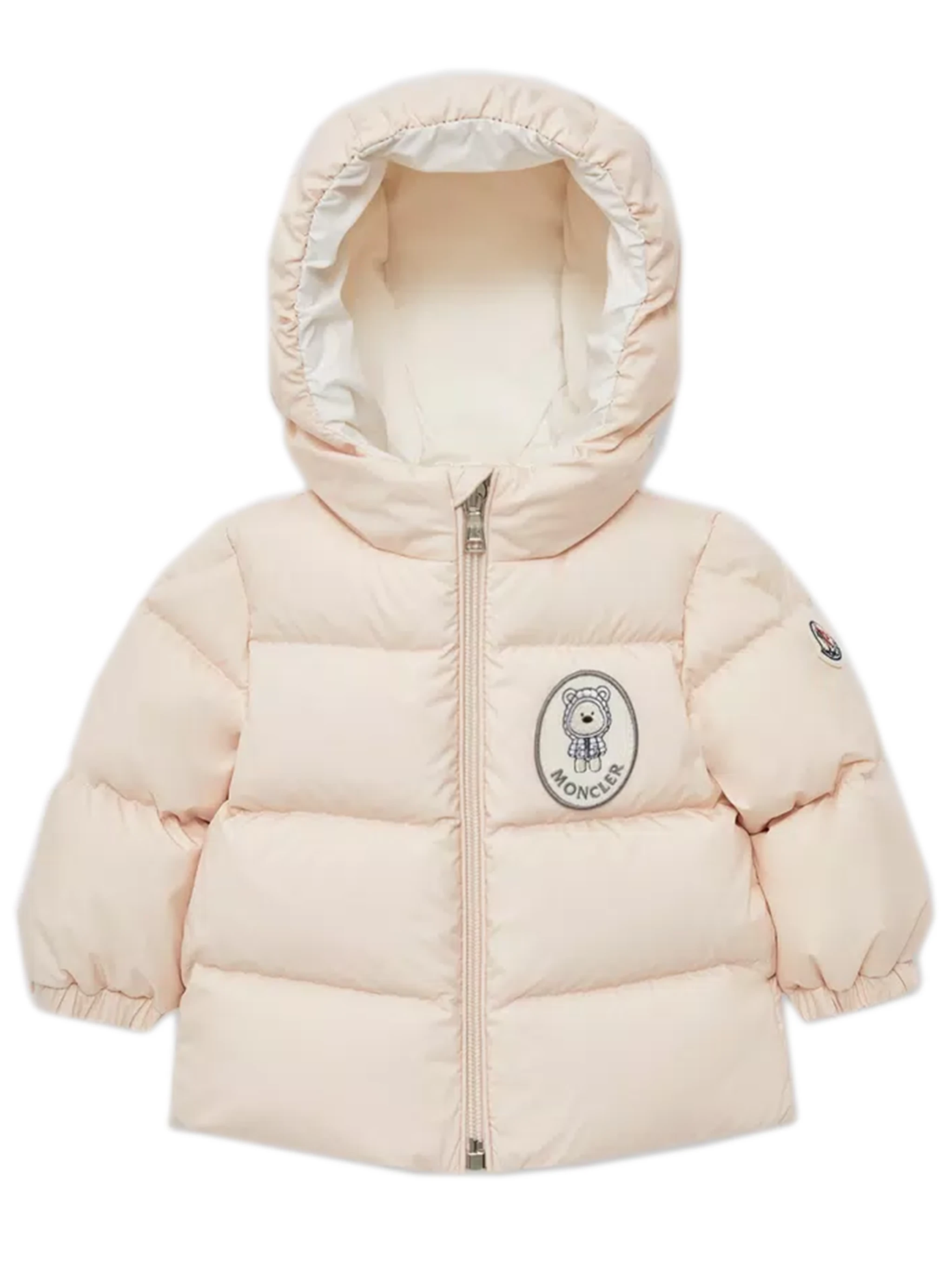 商品Moncler|Moncler 女童羽绒服 J29511A0000454A8150H 粉红色,价格¥2698,第1张图片