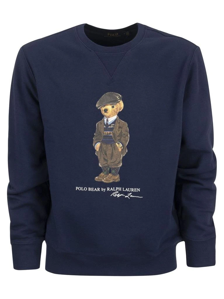 商品Ralph Lauren|Polo Ralph Lauren Teddy-Printed Long Sleeved Sweatshirt,价格¥1520,第1张图片