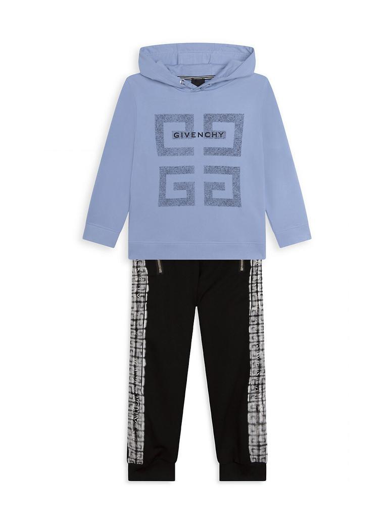 商品Givenchy|Little Kid's & Kid's 4G Logo Print Hoodie,价格¥1917-¥2139,第4张图片详细描述