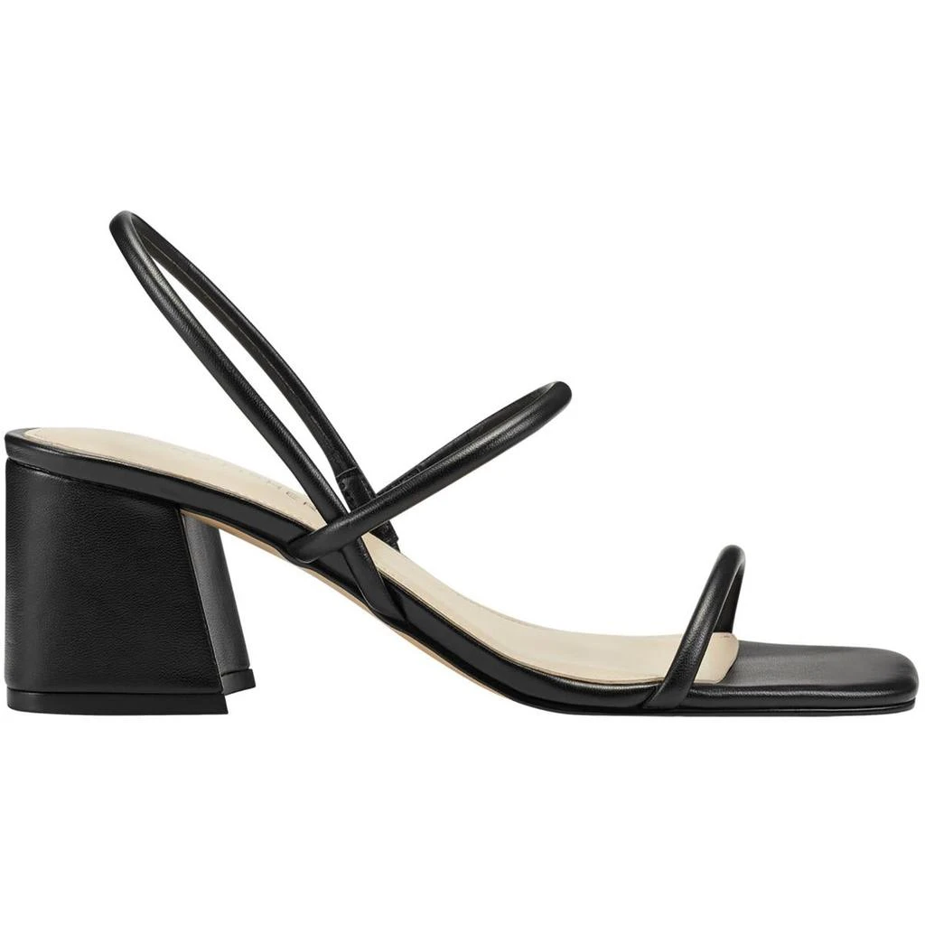 Marc Fisher Womens Galvin Faux Leather Slingback Block Heel 商品