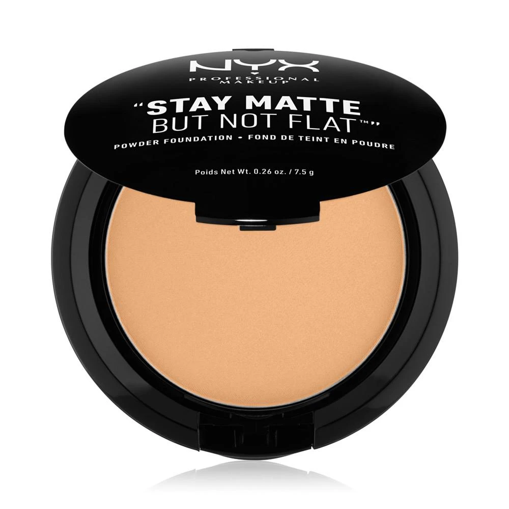 商品NYX Professional Makeup|Stay Matte But Not Flat Powder Foundation,价格¥71,第1张图片