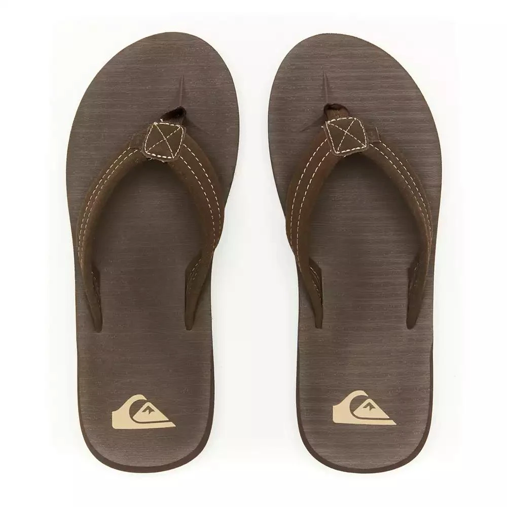 商品Quiksilver|Men's Carver Suede Flip Flops,价格¥238,第3张图片详细描述
