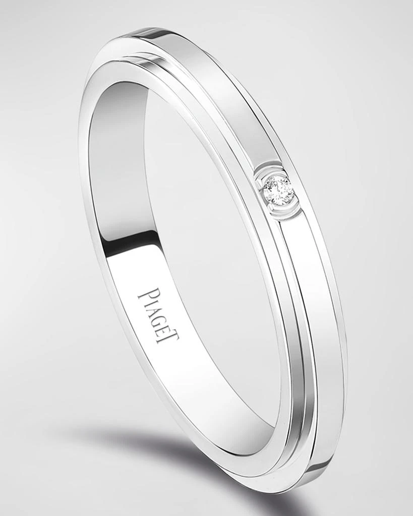 商品PIAGET|Possession 18K White Gold 1-Diamond Ring,价格¥13976,第1张图片