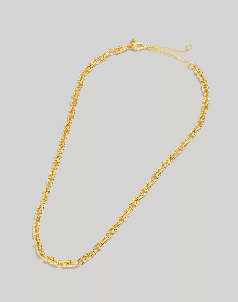 商品Madewell|U-Link Chain Necklace,价格¥230,第5张图片详细描述