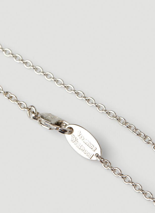 Tag Pendant Necklace in Silver商品第3张图片规格展示