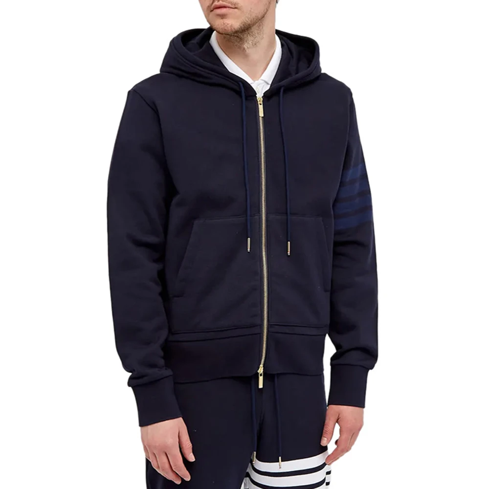 THOM BROWNE 海军蓝色男士卫衣/帽衫 MJT249A-06910-415 商品