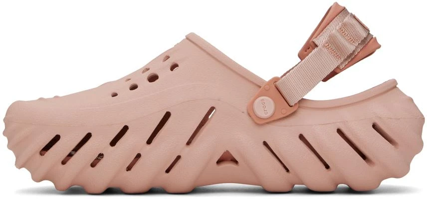 商品Crocs|Pink Echo Slides,价格¥340,第3张图片详细描述