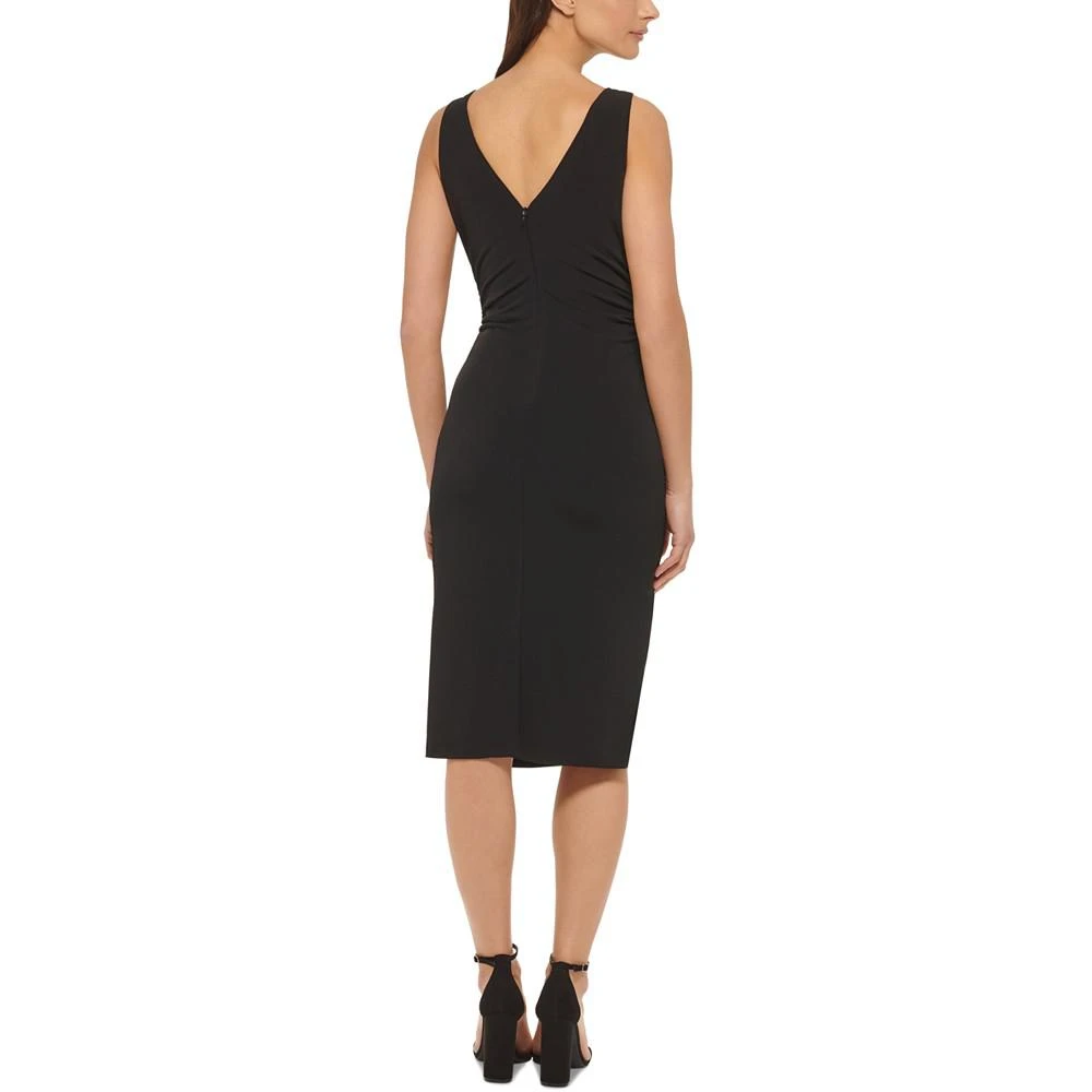 商品Kensie|Women's Cowlneck Jersey Knit Sheath Dress,价格¥734,第2张图片详细描述