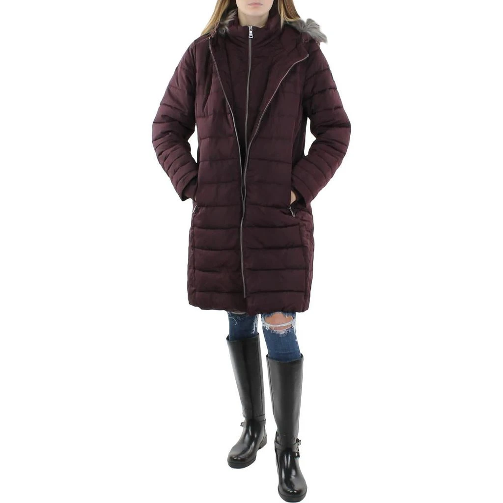 商品Vince Camuto|Vince Camuto Womens Outerwear Midi Puffer Jacket,价格¥213,第2张图片详细描述