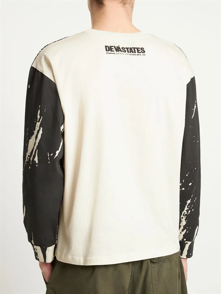 商品DEVA STATES|Dove Printed Cotton Long Sleeve T-shirt,价格¥246,第2张图片详细描述