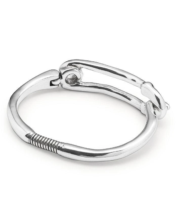 商品Uno de 50|Infinite Safety Pin Bangle Bracelet,价格¥1159,第3张图片详细描述