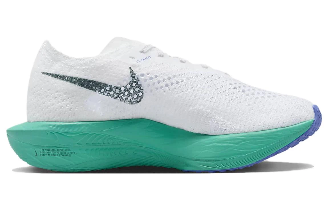 商品[国内直发] NIKE|ZoomX Vaporfly Next% 3 舒适百搭 菁英 低帮 碳板跑步鞋 女款 白蓝,价格¥948,第3张图片详细描述