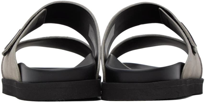 商品Emporio Armani|Taupe Velcro Sandals,价格¥2438,第2张图片详细描述